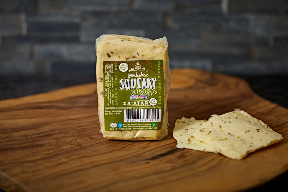 Squeaky Cheese - Za'atar Halloumi cheese