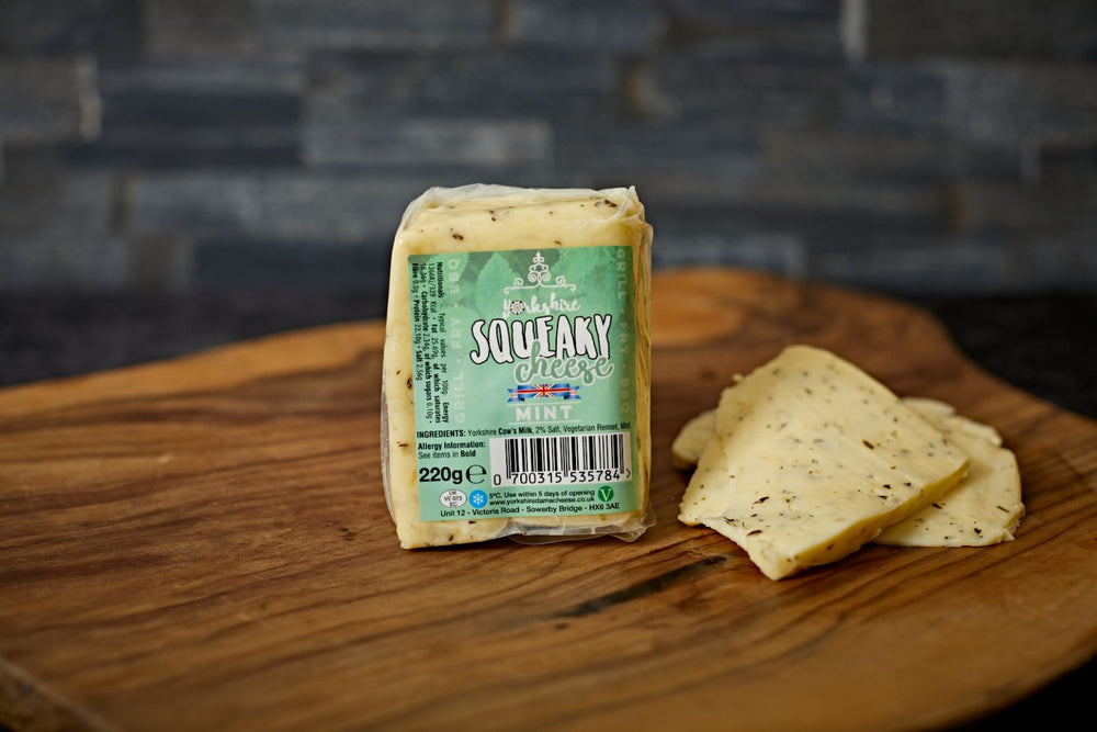 Squeaky Cheese - Cool Mint flavour Halloumi